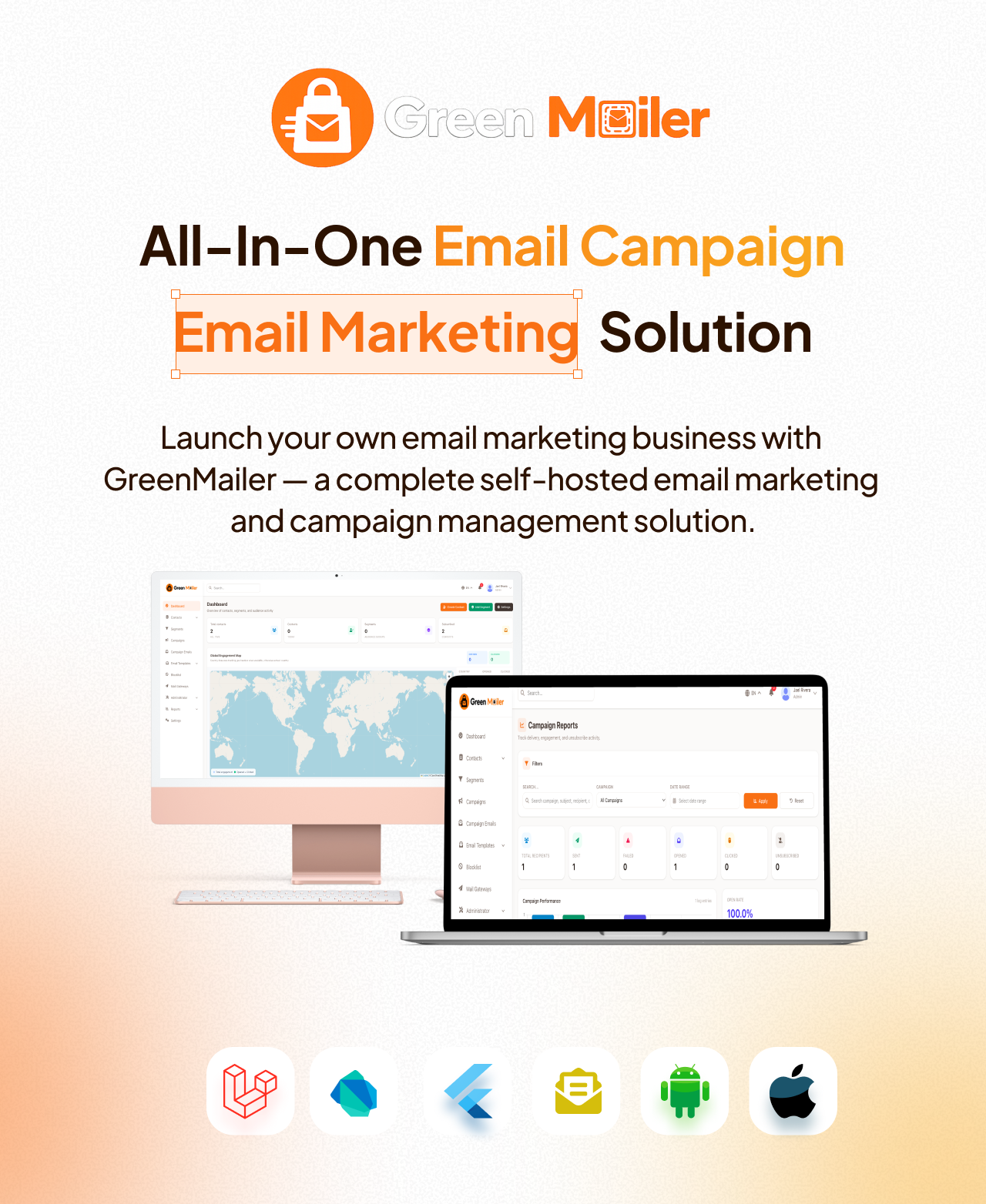 GreenMailer | Bulk Email Marketing PHP Script