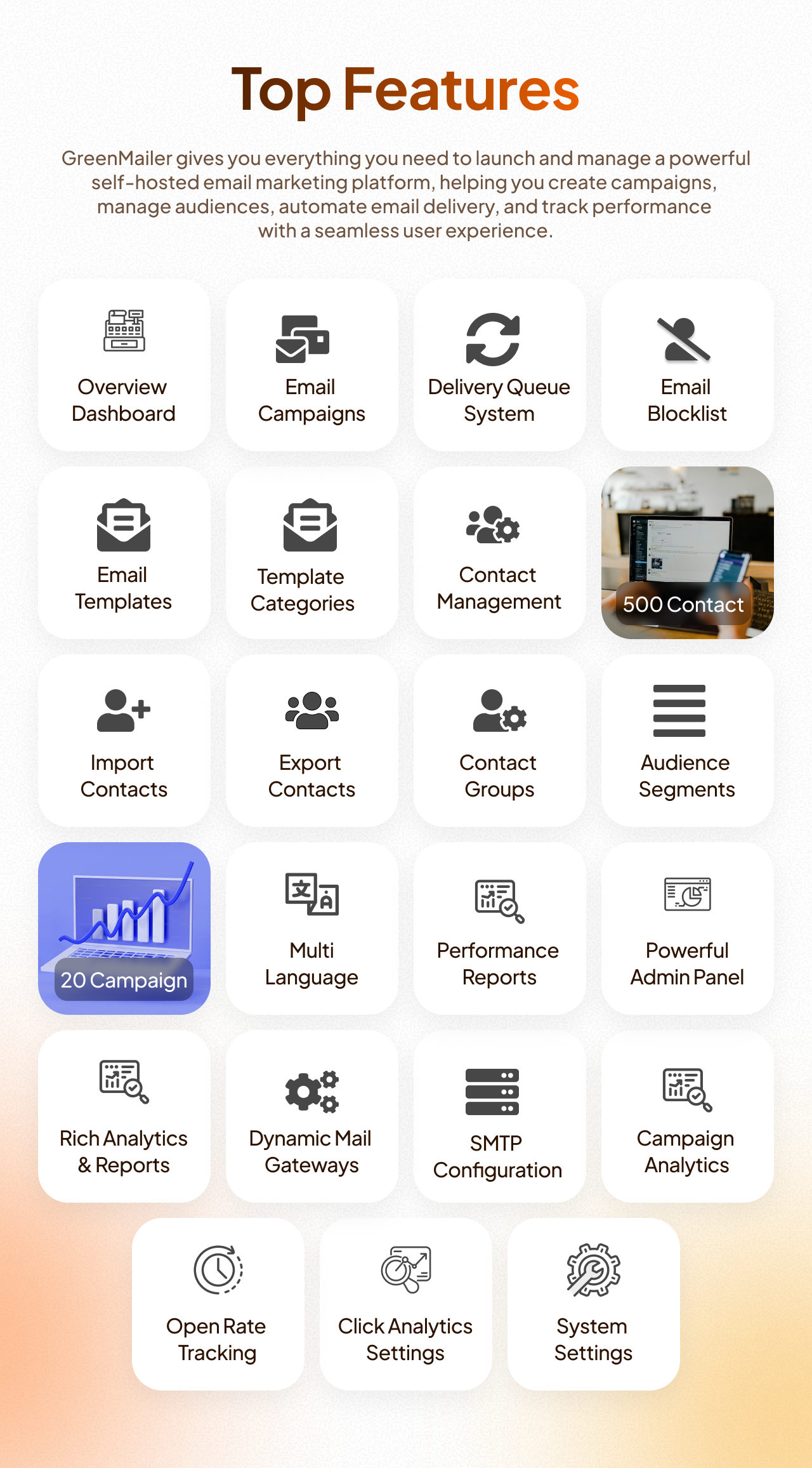 GreenMailer | Bulk Email Marketing PHP Script